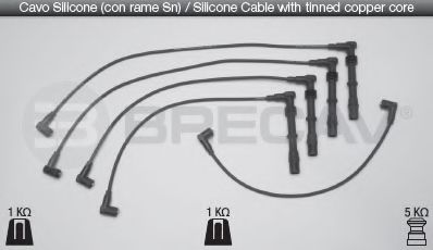 BRECAV 14.513 Комплект проводов зажигания 