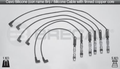 BRECAV 14.543 Комплект проводов зажигания 
