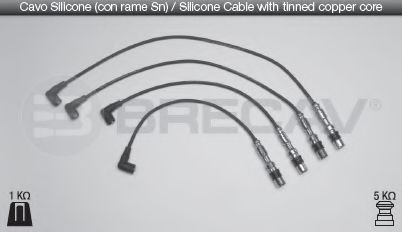 BRECAV 14.549 Комплект проводов зажигания 