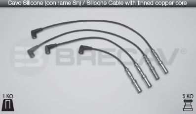 BRECAV 14.552 Комплект проводов зажигания 