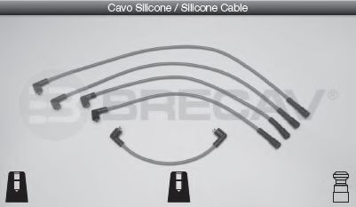 BRECAV 15.506 Комплект проводов зажигания 