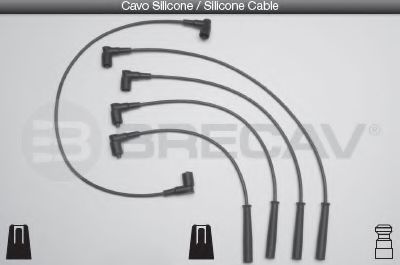 BRECAV 18.512 Комплект проводов зажигания 