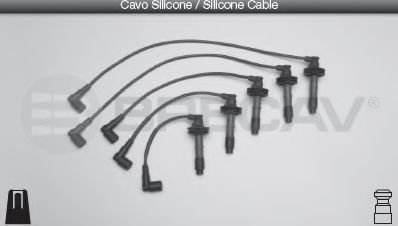 BRECAV 18.517 Комплект проводов зажигания 