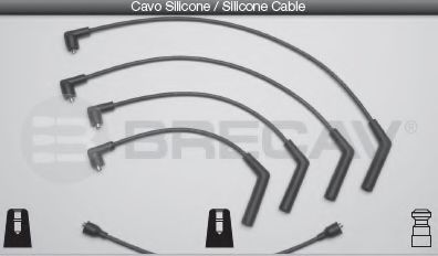 BRECAV 22.501 Комплект проводов зажигания 