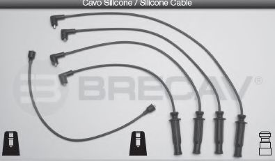BRECAV 22.508 Комплект проводов зажигания 