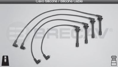 BRECAV 22.509 Комплект проводов зажигания 