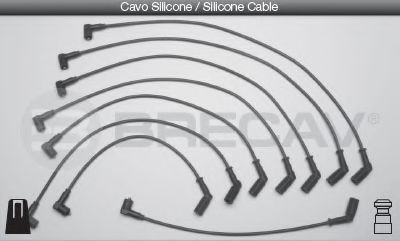 BRECAV 22.525 Комплект проводов зажигания 