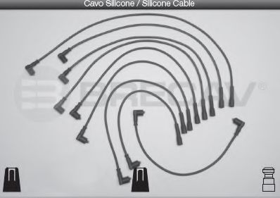 BRECAV 22.529 Комплект проводов зажигания 