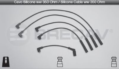 BRECAV 23.500 Комплект проводов зажигания 