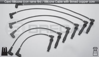 BRECAV 23.504 Комплект проводов зажигания 