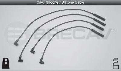 BRECAV 25.511 Комплект проводов зажигания 