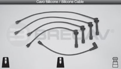 BRECAV 25.512 Комплект проводов зажигания 