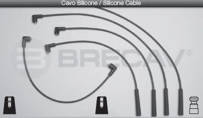 BRECAV 25.516 Комплект проводов зажигания 