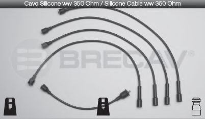 BRECAV 25.517 Комплект проводов зажигания 