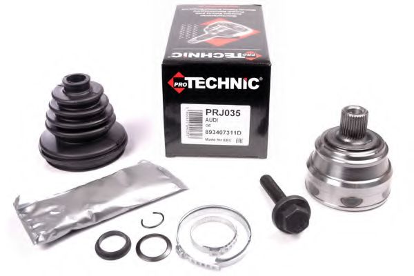 PROTECHNIC PRJ035 Шарнирный комплект, приводной вал для AUDI 90 (Ауди 90) PROTECHNIC PRJ035 Шарнирный комплект, приводной вал для AUDI 90 (Ауди 90)