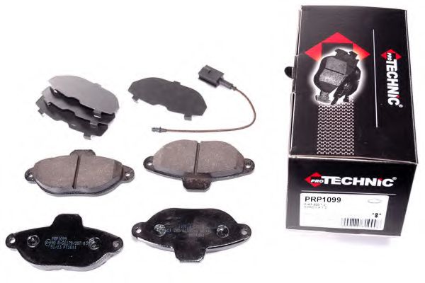 PROTECHNIC PRP1099 Тормозные колодки для FIAT 500 (Фиат 500) PROTECHNIC PRP1099 Тормозные колодки для FIAT 500 (Фиат 500)