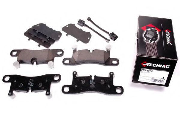 PROTECHNIC PRP1638 Тормозные колодки для PORSCHE (Порше) PROTECHNIC PRP1638 Тормозные колодки для PORSCHE (Порше)