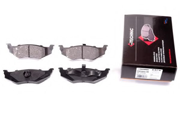 PROTECHNIC PRP0643-3M Тормозные колодки для CHRYSLER (Крайслер) PROTECHNIC PRP0643-3M Тормозные колодки для CHRYSLER (Крайслер)
