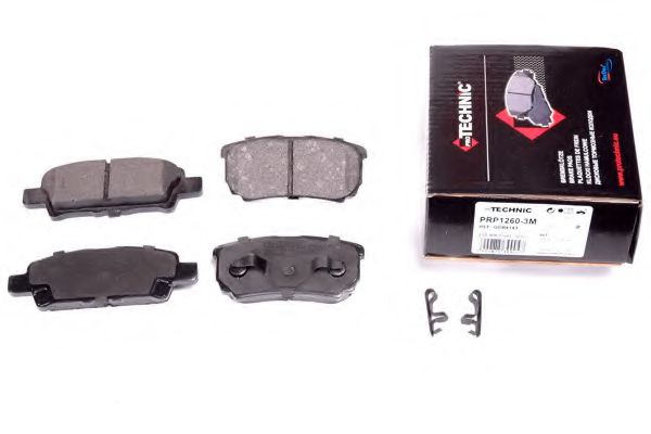 PROTECHNIC PRP1260-3M Тормозные колодки для MITSUBISHI LANCER FORTIS (Митсубиши/митсубиси Лансер фортис) PROTECHNIC PRP1260-3M Тормозные колодки для MITSUBISHI LANCER FORTIS (Митсубиши/митсубиси Лансер фортис)