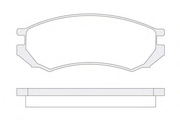 KSH-KOSHIMO 1850.0058070 Тормозные колодки для NISSAN PRIMERA (Ниссан Примера) KSH-KOSHIMO 1850.0058070 Тормозные колодки для NISSAN PRIMERA (Ниссан Примера)