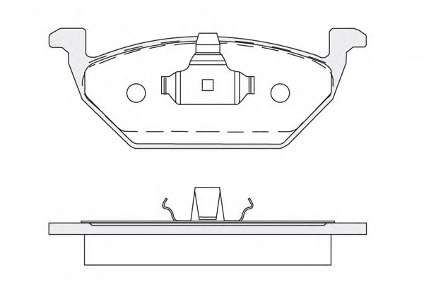 KSH-KOSHIMO 1850.0058162 Тормозные колодки для VOLKSWAGEN (Фольксваген) KSH-KOSHIMO 1850.0058162 Тормозные колодки для VOLKSWAGEN (Фольксваген)