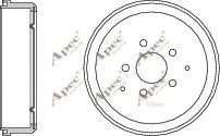APEC braking DRM9700 Тормозной барабан для VOLKSWAGEN T3 CARAVELLE (Фольксваген Т3 cараvэллэ) APEC braking DRM9700 Тормозной барабан для VOLKSWAGEN T3 CARAVELLE (Фольксваген Т3 cараvэллэ)