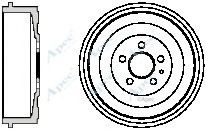 APEC braking DRM9710 Тормозной барабан для CITROËN SYNERGIE (CитроËн Сънэргиэ) APEC braking DRM9710 Тормозной барабан для CITROËN SYNERGIE (CитроËн Сънэргиэ)