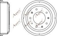 APEC braking DRM9803 Тормозной барабан для LAND ROVER DEFENDER (Ленд ровер/лэнд ровер Дэфэндэр) APEC braking DRM9803 Тормозной барабан для LAND ROVER DEFENDER (Ленд ровер/лэнд ровер Дэфэндэр)