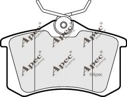 APEC braking PAD1020 Тормозные колодки для VOLKSWAGEN (Фольксваген) APEC braking PAD1020 Тормозные колодки для VOLKSWAGEN (Фольксваген)