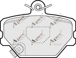APEC braking PAD1095 Тормозные колодки для SMART (Смарт) APEC braking PAD1095 Тормозные колодки для SMART (Смарт)