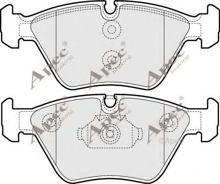APEC braking PAD1432 Тормозные колодки для BMW (Бмв) APEC braking PAD1432 Тормозные колодки для BMW (Бмв)