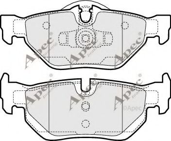 APEC braking PAD1447 Тормозные колодки для BMW (Бмв) APEC braking PAD1447 Тормозные колодки для BMW (Бмв)