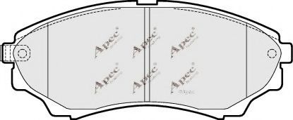 APEC braking PAD1470 Тормозные колодки для FORD RANGER (Форд Рангэр) APEC braking PAD1470 Тормозные колодки для FORD RANGER (Форд Рангэр)