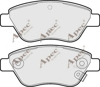 APEC braking PAD1629 Тормозные колодки для PROTON SATRIA NEO (Протон Сатриа нэо) APEC braking PAD1629 Тормозные колодки для PROTON SATRIA NEO (Протон Сатриа нэо)