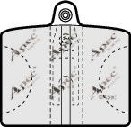 APEC braking PAD167 Тормозные колодки для SKODA (Шкода) APEC braking PAD167 Тормозные колодки для SKODA (Шкода)