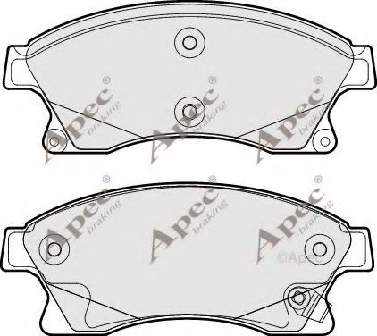 APEC braking PAD1771 Тормозные колодки для OPEL (Опель) APEC braking PAD1771 Тормозные колодки для OPEL (Опель)