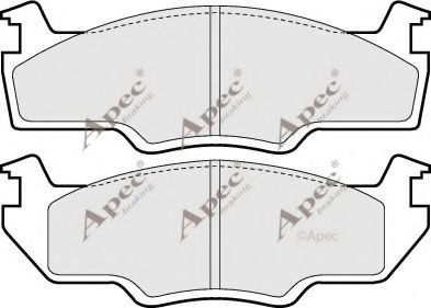 APEC braking PAD354 Тормозные колодки для VOLKSWAGEN SCIROCCO (Фольксваген Сcироccо) APEC braking PAD354 Тормозные колодки для VOLKSWAGEN SCIROCCO (Фольксваген Сcироccо)