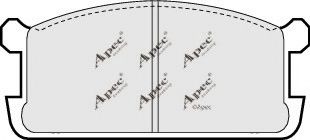 APEC braking PAD366 Тормозные колодки для MITSUBISHI GALANT II (Митсубиши/митсубиси Галант 2) APEC braking PAD366 Тормозные колодки для MITSUBISHI GALANT II (Митсубиши/митсубиси Галант 2)