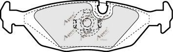 APEC braking PAD404 Тормозные колодки для BMW (Бмв) APEC braking PAD404 Тормозные колодки для BMW (Бмв)