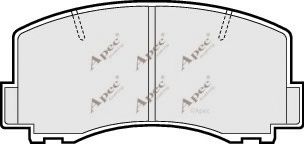 APEC braking PAD415 Тормозные колодки для MITSUBISHI TREDIA (Митсубиши/митсубиси Трэдиа) APEC braking PAD415 Тормозные колодки для MITSUBISHI TREDIA (Митсубиши/митсубиси Трэдиа)