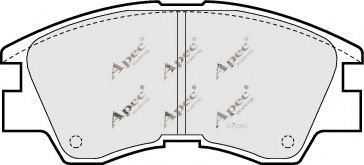 APEC braking PAD602 Тормозные колодки для MITSUBISHI COLT/RODEO (Митсубиши/митсубиси Cолт/родэо) APEC braking PAD602 Тормозные колодки для MITSUBISHI COLT/RODEO (Митсубиши/митсубиси Cолт/родэо)