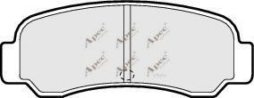 APEC braking PAD709 Тормозные колодки для MITSUBISHI LANCER (Митсубиши/митсубиси Ланcэр) APEC braking PAD709 Тормозные колодки для MITSUBISHI LANCER (Митсубиши/митсубиси Ланcэр)