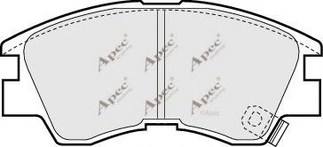 APEC braking PAD717 Тормозные колодки для MITSUBISHI MONTERO (Митсубиши/митсубиси Монтэро) APEC braking PAD717 Тормозные колодки для MITSUBISHI MONTERO (Митсубиши/митсубиси Монтэро)