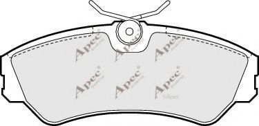 APEC braking PAD724 Тормозные колодки для VOLKSWAGEN (Фольксваген) APEC braking PAD724 Тормозные колодки для VOLKSWAGEN (Фольксваген)