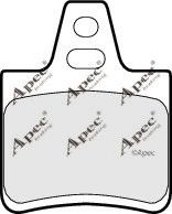 APEC braking PAD770 Комплект тормозных колодок, дисковый тормоз 