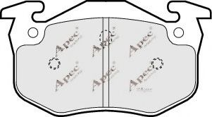 APEC braking PAD771 Комплект тормозных колодок, дисковый тормоз 