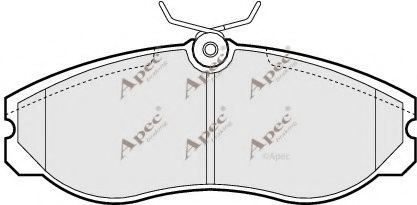 APEC braking PAD806 Комплект тормозных колодок, дисковый тормоз 