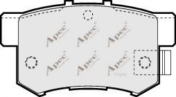 APEC braking PAD859 Комплект тормозных колодок, дисковый тормоз 
