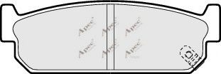 APEC braking PAD881 Комплект тормозных колодок, дисковый тормоз 