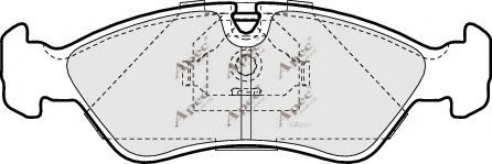 APEC braking PAD892 Тормозные колодки для DAEWOO (Дэу) APEC braking PAD892 Тормозные колодки для DAEWOO (Дэу)